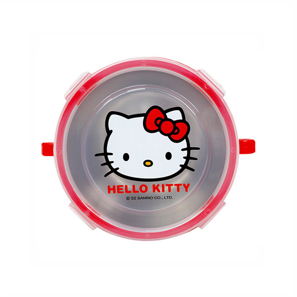 Hello Kitty不銹鋼雙耳隔熱餐碗