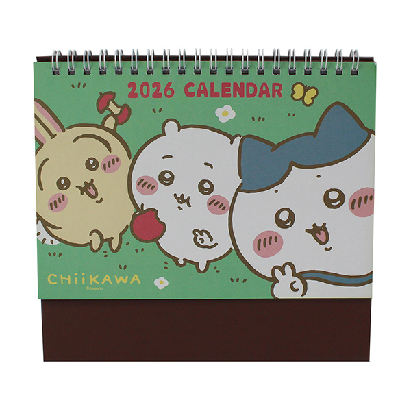 吉伊卡哇 2026年平面小桌曆