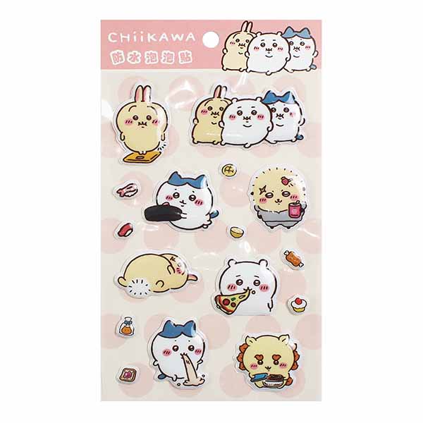 吉伊卡哇 防水泡泡貼