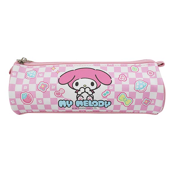 美樂蒂 圓管三拉筆袋