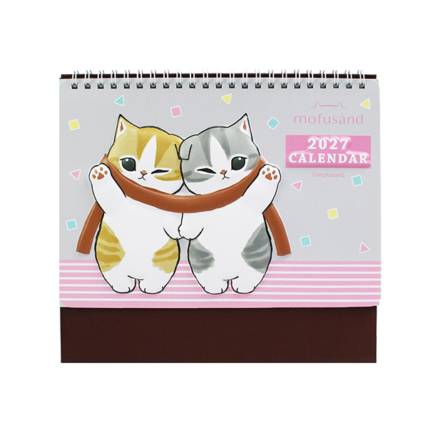 貓福珊迪 2027年立體線圈桌曆
