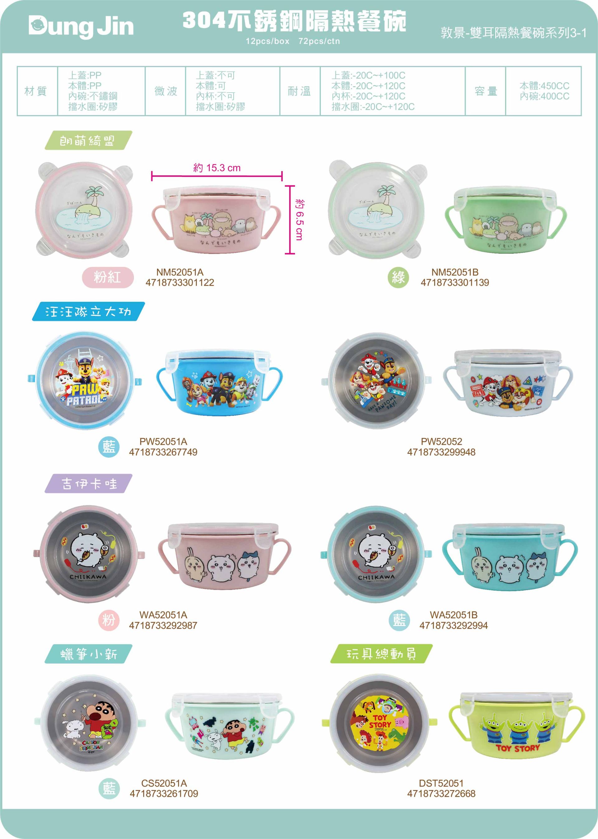 敦景   雙耳隔熱餐碗目錄114Q4-1