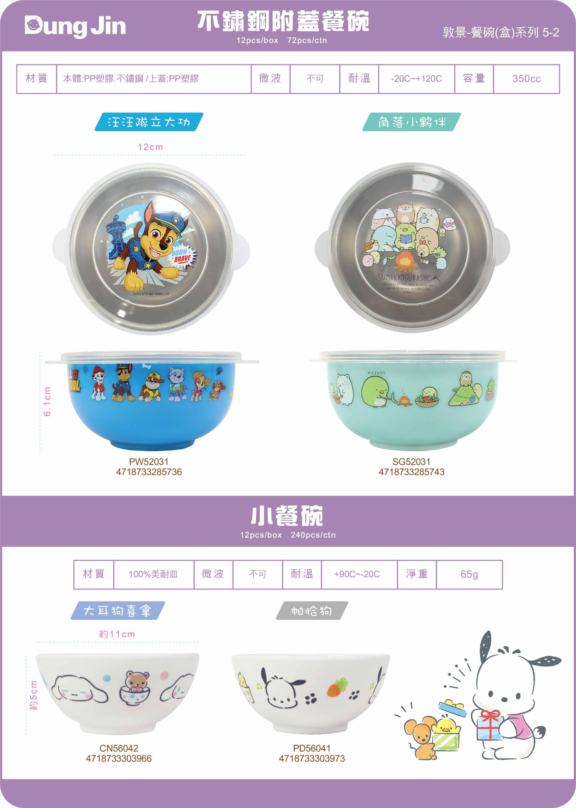 敦景  餐碗(盒)類目錄114Q4-2